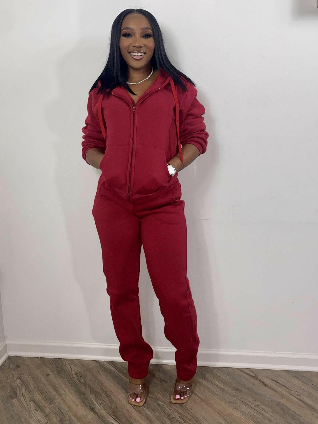 Women Sweatsuit Set 2 Piece Outfits Casual Hoodies Tops And Sweatpants Jogger Tracksuits Loose Trousers.