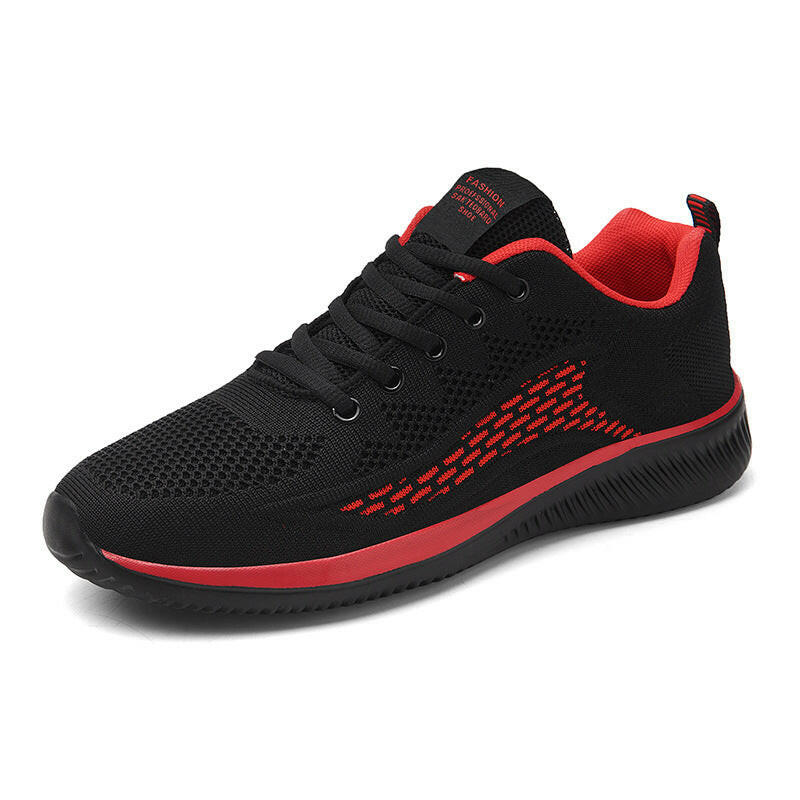 Lace Up Mesh Sneakers Casual Outdoor Running Walking Shoes Kashur Mart .