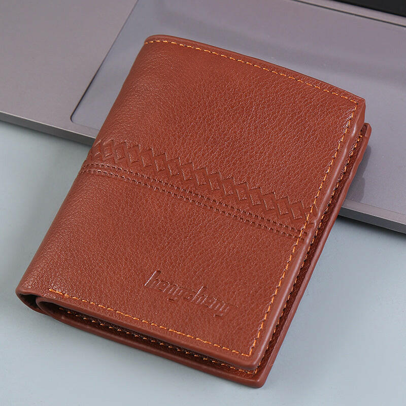 Wallet Men Short Leather Wallet Wallet Men.