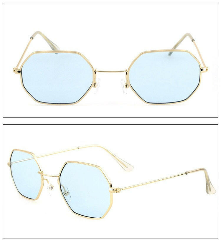 Sunglasses Ocean Piece Polygonal Sunglasses.