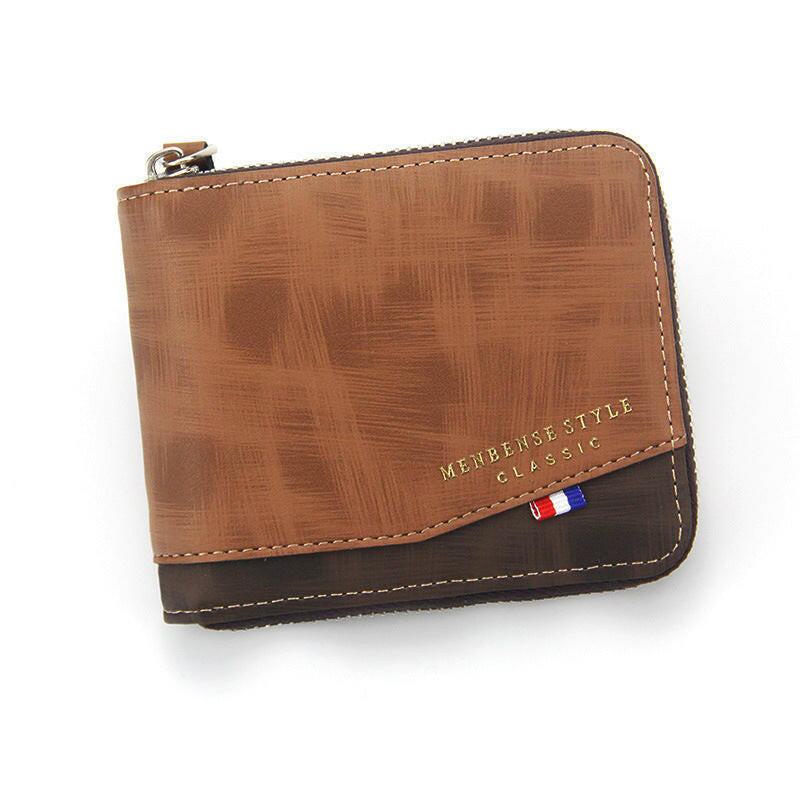 Men's Simplicity Wallet Fashion Frosted Kashur Mart .