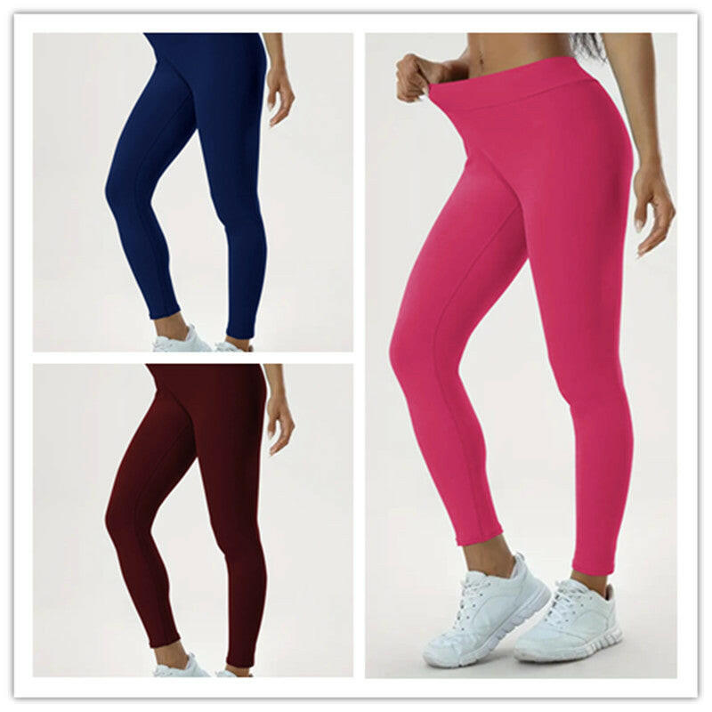 Women's Yoga Pants High Waist Lift High Elastic Tight Fitness Trousers.
