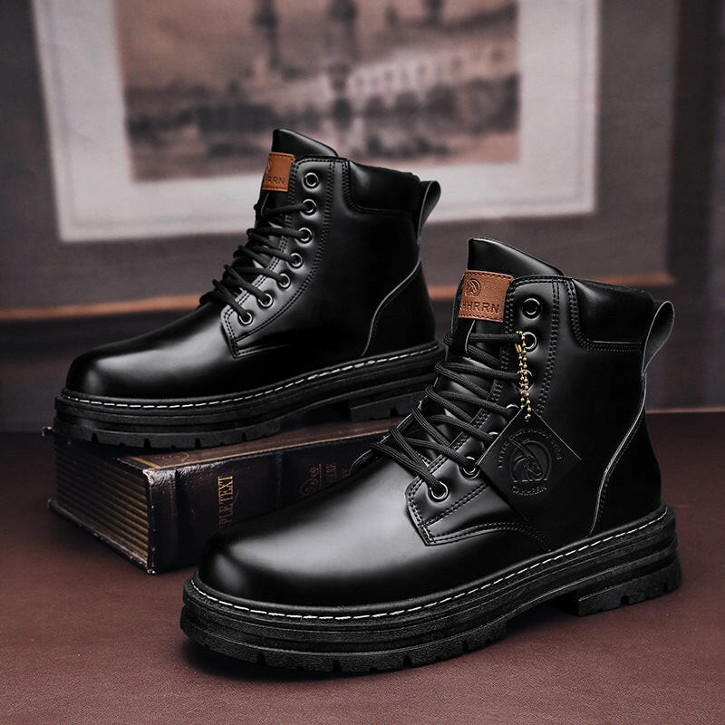 Martin Boots Men's British Style Retro Kashur Mart .