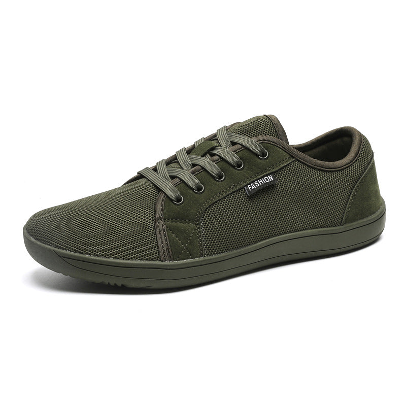 Wide Head Barefoot Shoes for Men and Women, Large Size 48, Casual Sports Shoes, Summer Breathable Mesh Shoes for Men