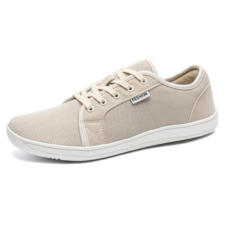 Wide Head Barefoot Shoes for Men and Women, Large Size 48, Casual Sports Shoes, Summer Breathable Mesh Shoes for Men