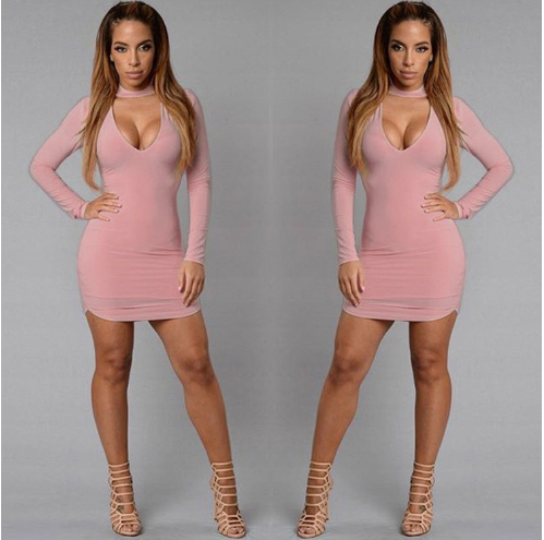 EBay fast selling, European, American, bursting, V collar, cocktail dresses and dress sexy dresses Kashur Mart .