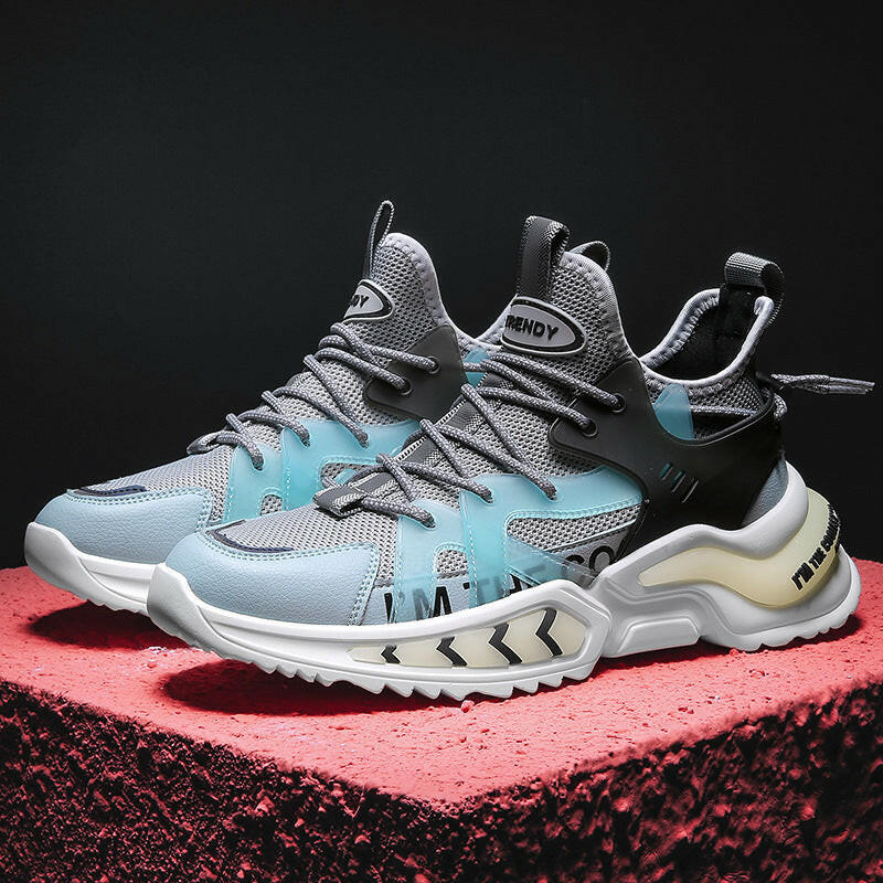 Fashion Sneakers High Top Sport Running Athletic Tennis Walking Shoes Men.