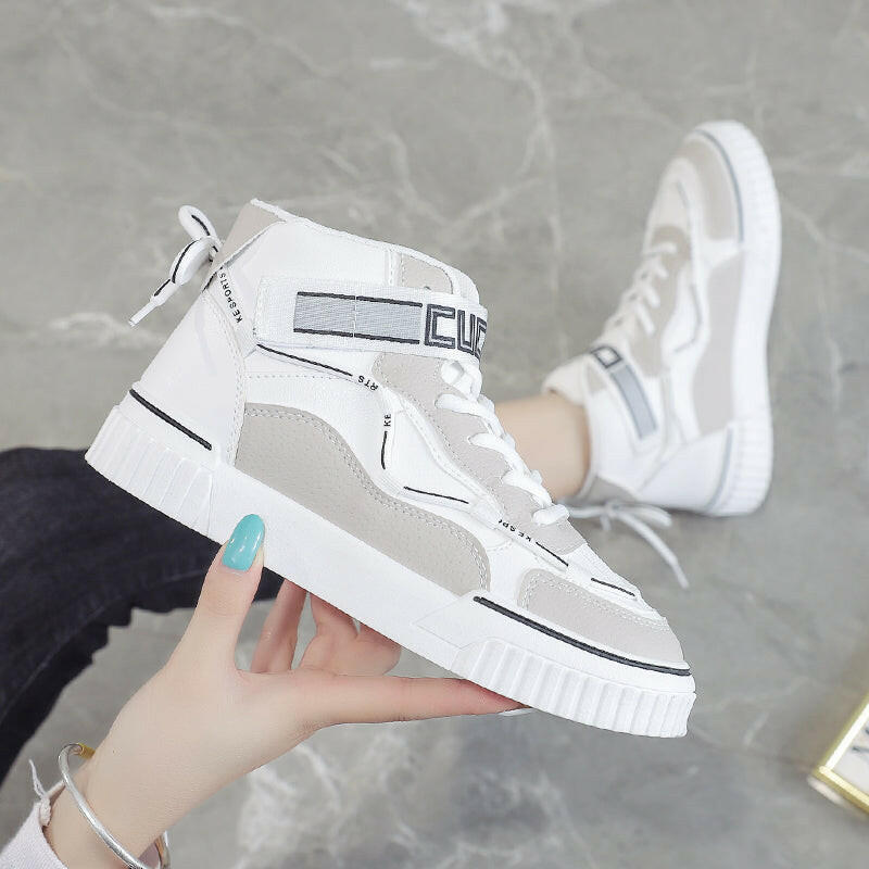 Sport All-match Student Female Whiteboard Shoes.
