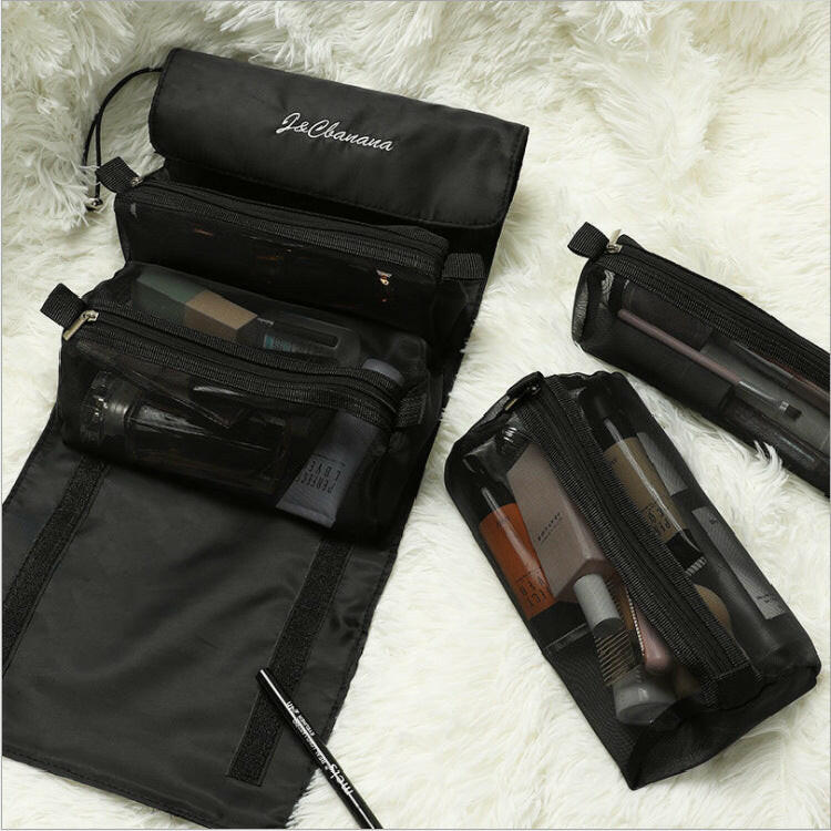 4pcs Cosmetic Bag Foldable Travel Bag.