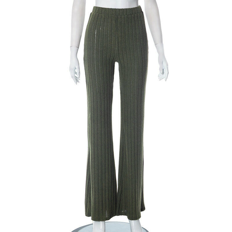 Fashionable High Waist Trousers For Women.