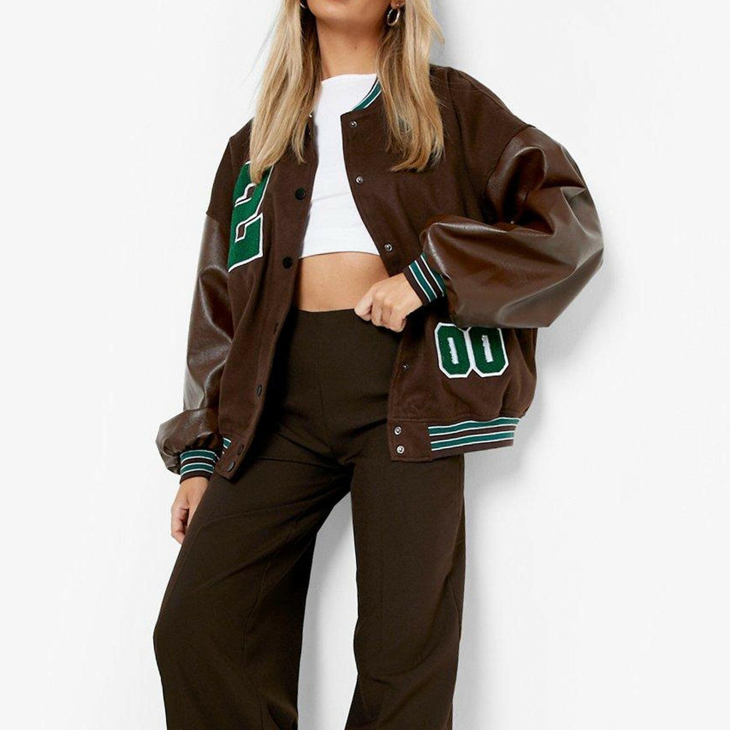 Autumn And Winter Women's Brushed Thick Jacket.
