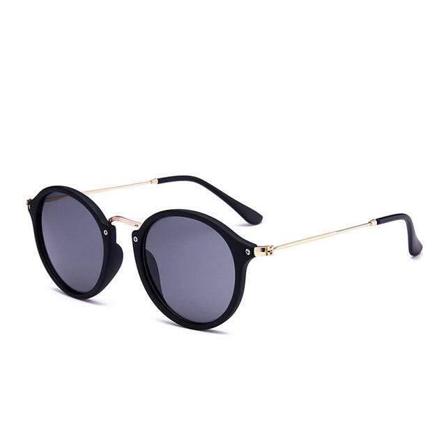 Metal Round Face Sunglasses Retro Driver Sunglasses Men And Women Sunglasses.