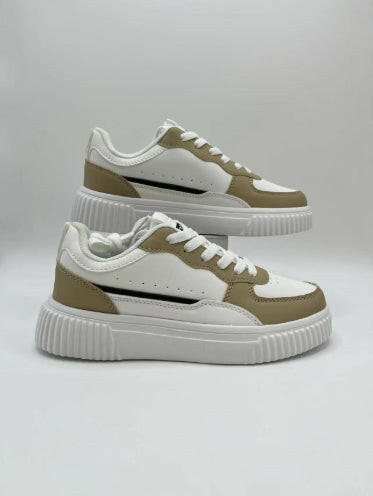Breathable Versatile White Shoes Korean Style For Students.