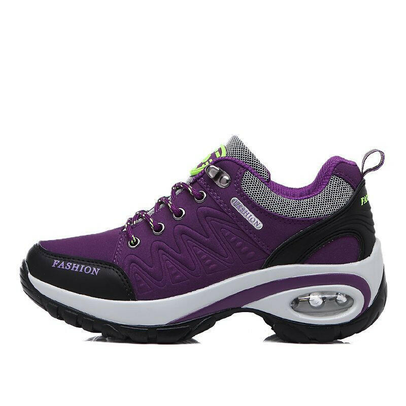 Autumn Winter Women Sneakers Air Cushion Design Platform Shoes.