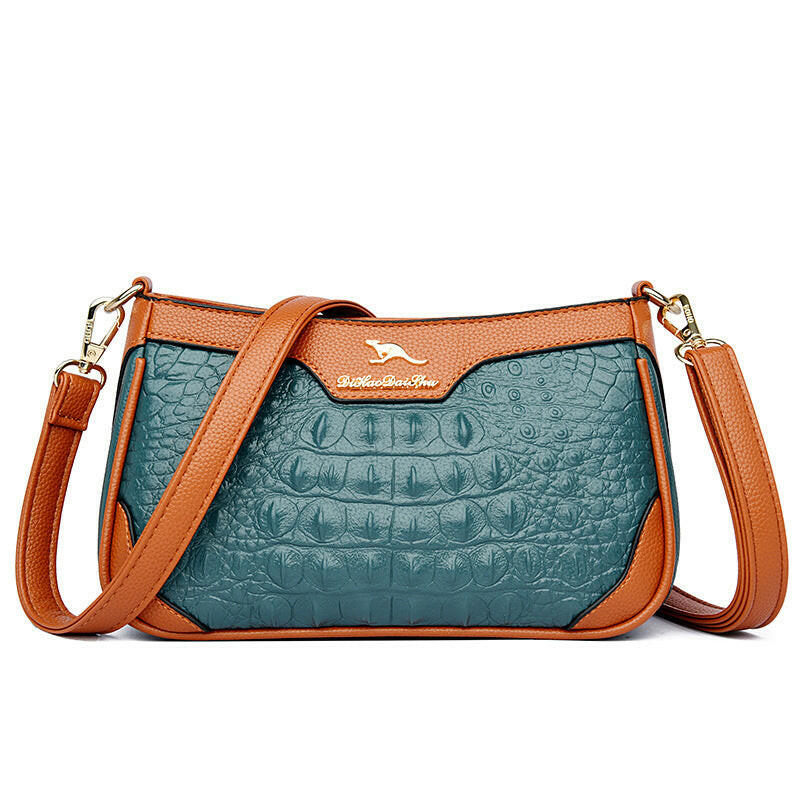 Alligator Pattern Shoulder Bags Women Crossbody Bag Kashur Mart .