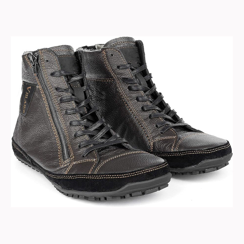 New Winter Barefoot Boots with Velvet Snow Short Boots for Men and Women