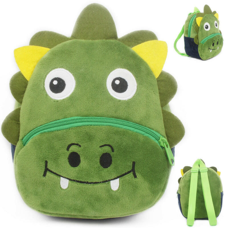 Children School Backpack Cartoon Rainbow Design Soft Plush Material For Toddler Baby Girls Kindergarten Kids School Bags Kashur Mart .