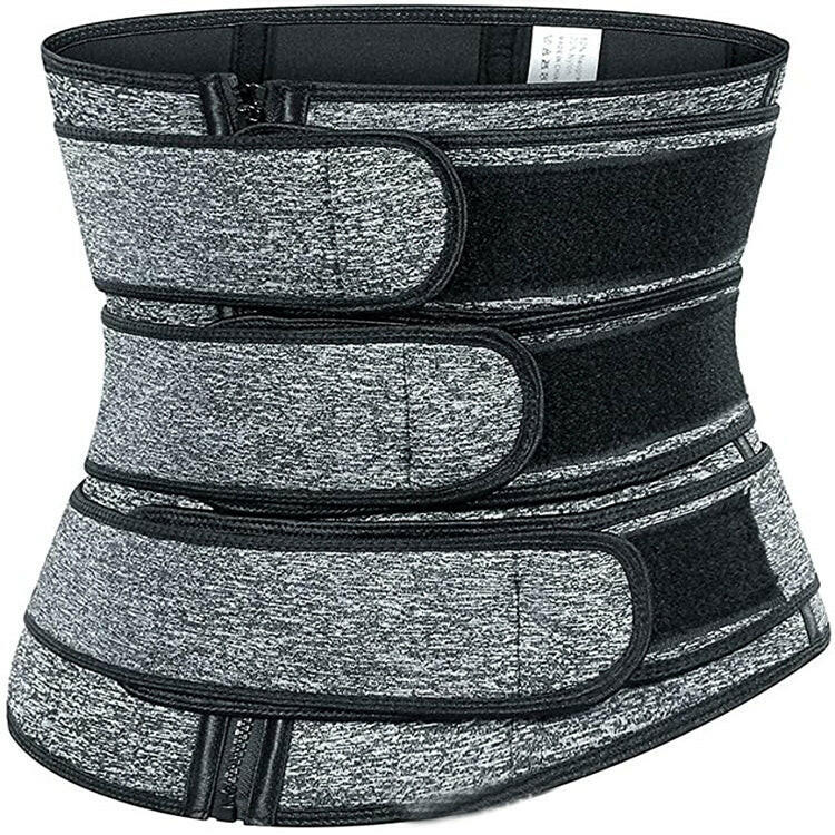 Tummy Sweat Shapewear Bodysuits Women Waist Trainer Slimming 2-3 Belts Workout Shaper Corset.
