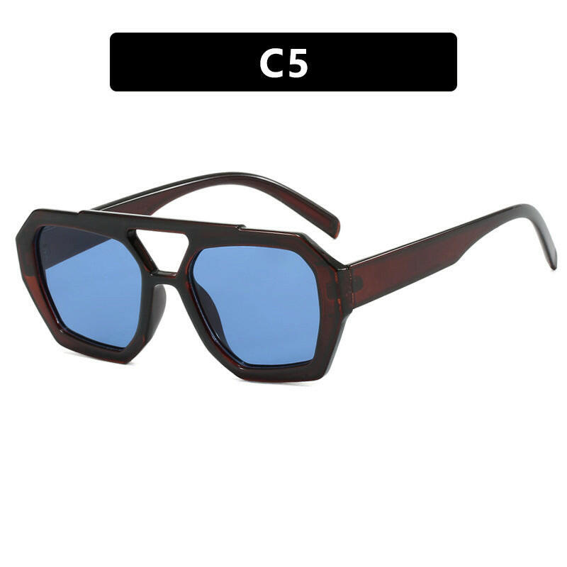 Ins Big Frame Leopard Sunglasses Summer Sunshade Beach Vacation Glasses.