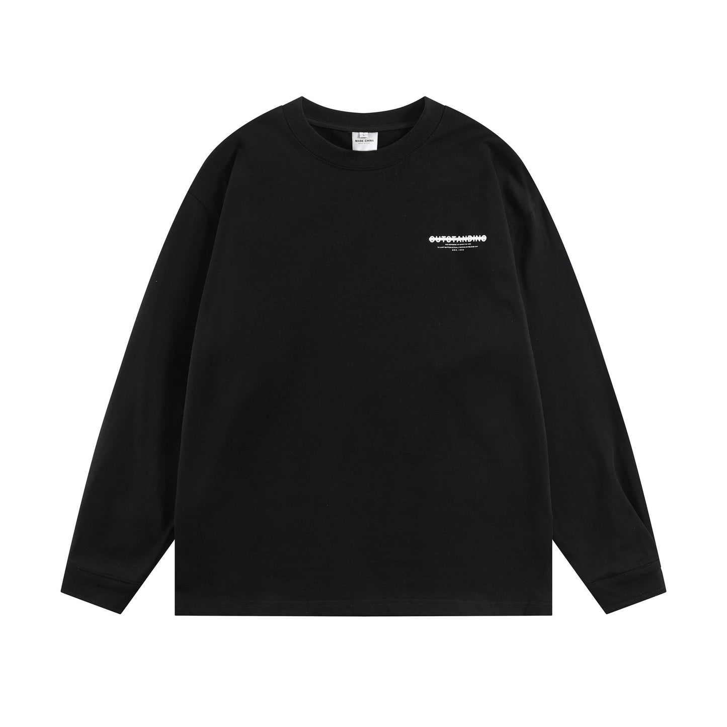 Modish Simple Versatile Loose Long Sleeve T-Shirt