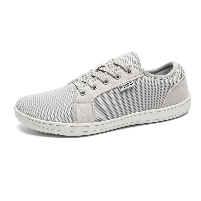Wide Head Barefoot Shoes for Men and Women, Large Size 48, Casual Sports Shoes, Summer Breathable Mesh Shoes for Men