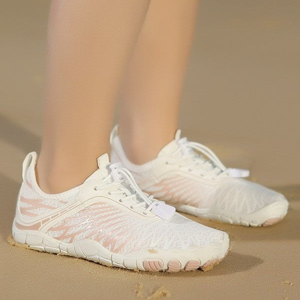Outdoor children's quick-drying non-slip beach shoes, breathable wading shoes, soft-soled running shoes