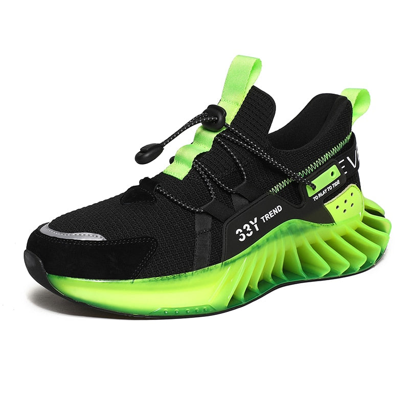 New Men Blade Shoes Casual Sneakers Men Soft High Quality Reflective Shoes Breathable Flying Woven Sneakers Male Chaussure Homme(A29)