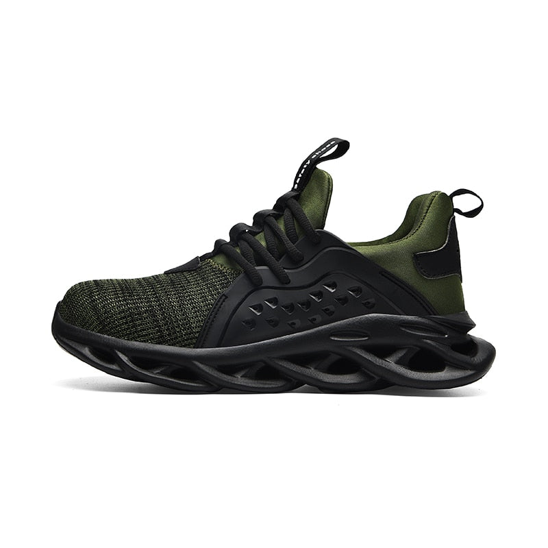 Men Casual Shoes Shoes Shockproof Lack Up Breathable Male Sneakers Height Increase Walking Gym Shoes