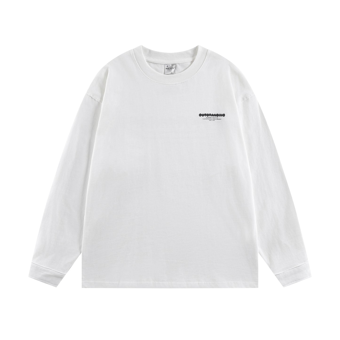 Modish Simple Versatile Loose Long Sleeve T-Shirt