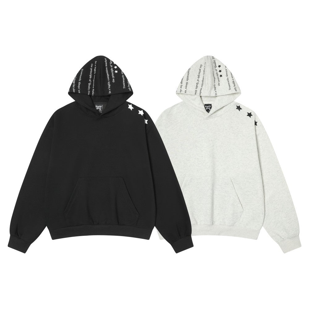 Modish Street Style Unique Color Block Print Hoodie Sweatshirt