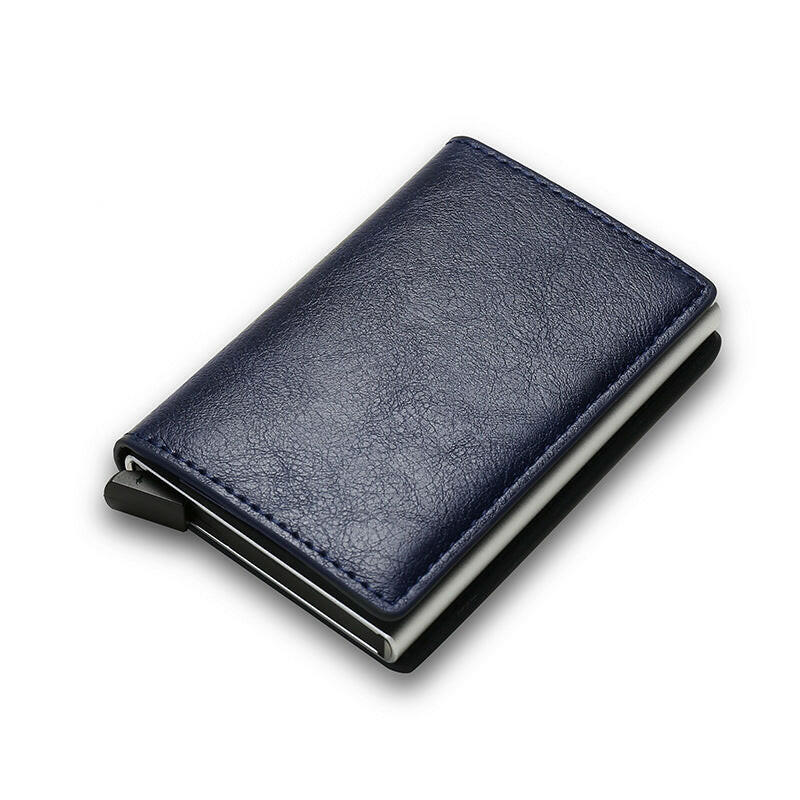 Credit Card Holder Smart Minimalist Wallet Pocket Men Women Slim Cardholder Bank Secure Creditcard Case Kashur Mart .