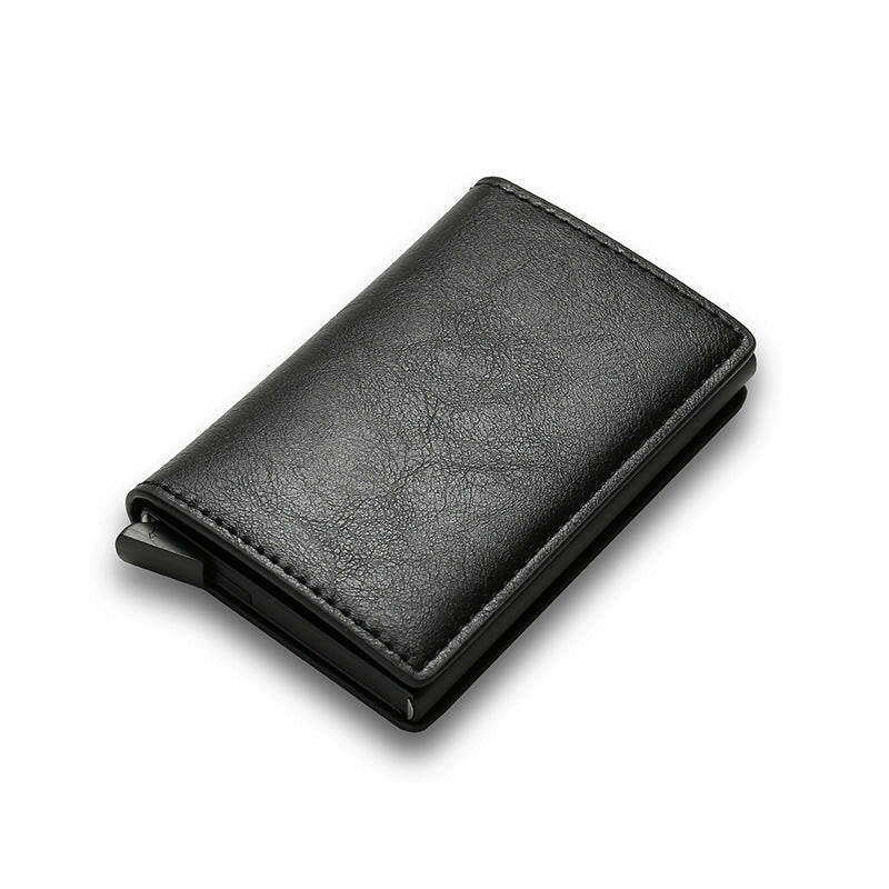 Credit Card Holder Smart Minimalist Wallet Pocket Men Women Slim Cardholder Bank Secure Creditcard Case Kashur Mart .