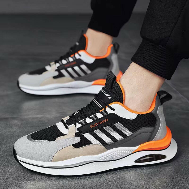 Casual Sneakers Man Air Cushion Shoes Sports Basketball Running Shoes Outdoor Kashur Mart .