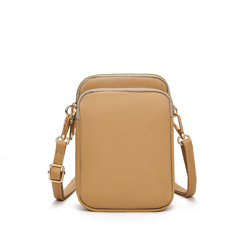 Small Shoulder Bags 3 Layers Of Pockets Mobile Phone Bag Outdoor Daily Crossbody Bag Kashur Mart .