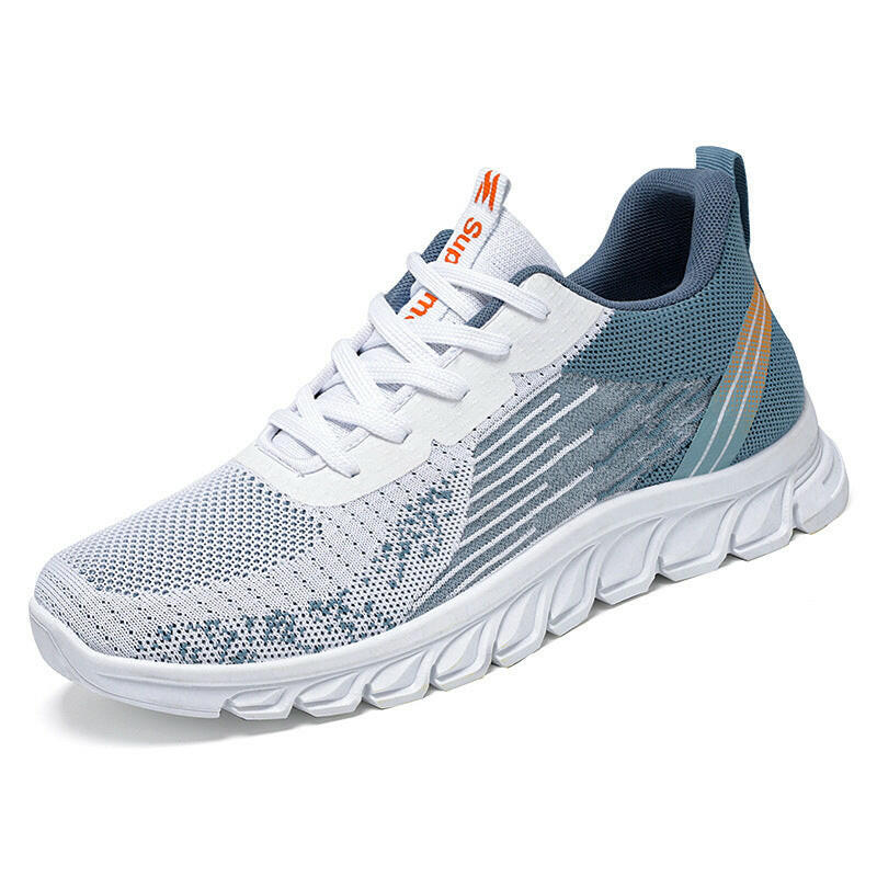 Men Sneakers Fashion Wavy Bottom Shoes Sport Running Walking Shoes Kashur Mart .