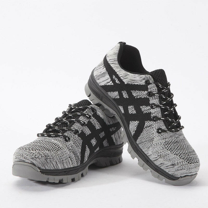 Safety Work Shoes Indestructible Steel Toe Anti-puncture Sneakers.