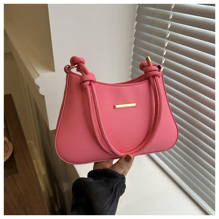 Women's High-end Hand-held Armpit Small Square Bag.