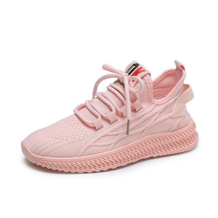 High Platform Sneakers Shoes Black,White Vulcanize Sneakers.Breathable Mesh Comfort Casual ,Chunky Shoe.
