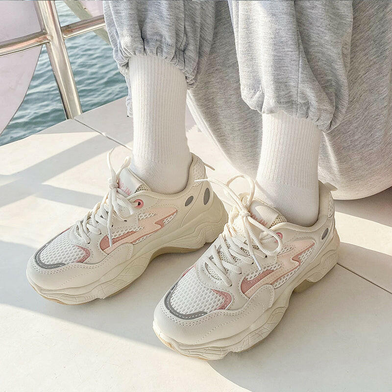 Daddy Shoes Super Fire Running Sneakers.