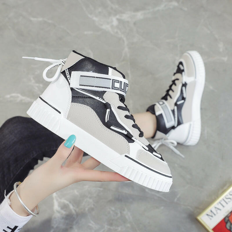Sport All-match Student Female Whiteboard Shoes.