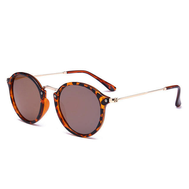 Metal Round Face Sunglasses Retro Driver Sunglasses Men And Women Sunglasses.
