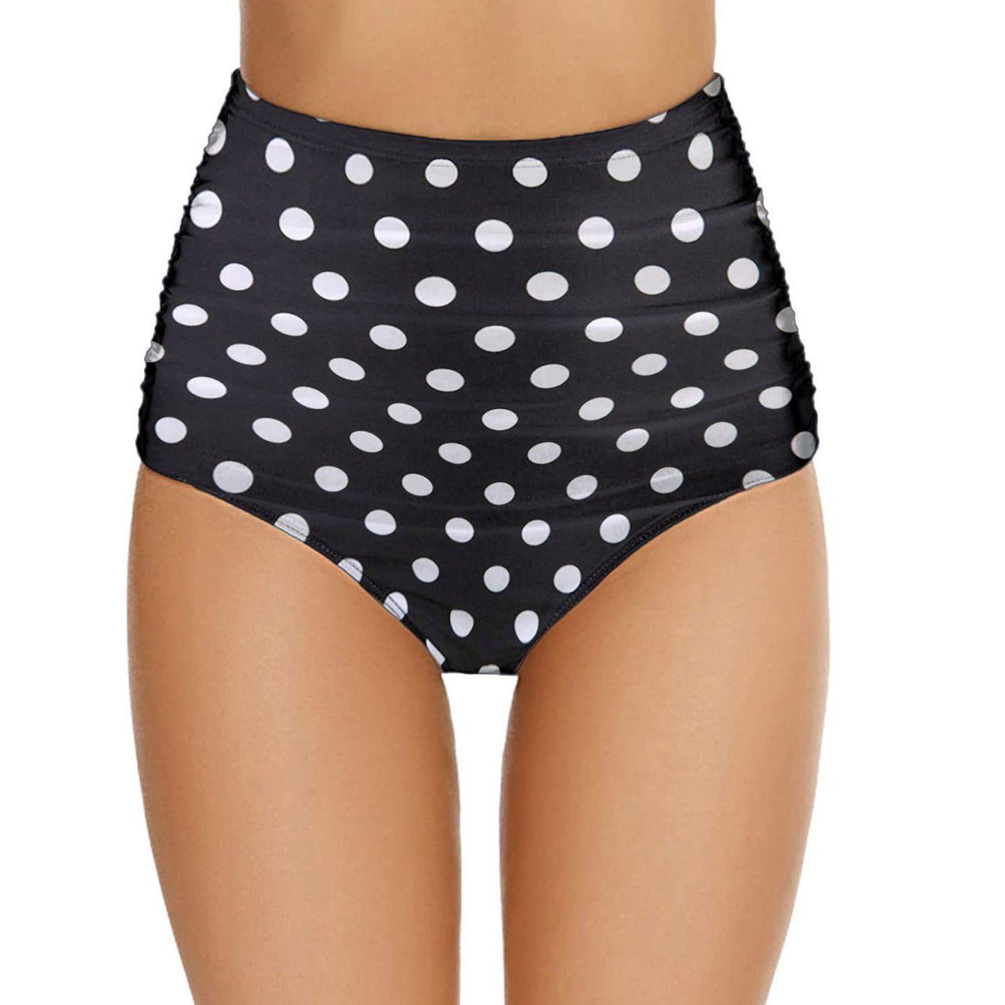 Women's Plus Size Hip Swimming Trunks Shorts Three-point Pants.