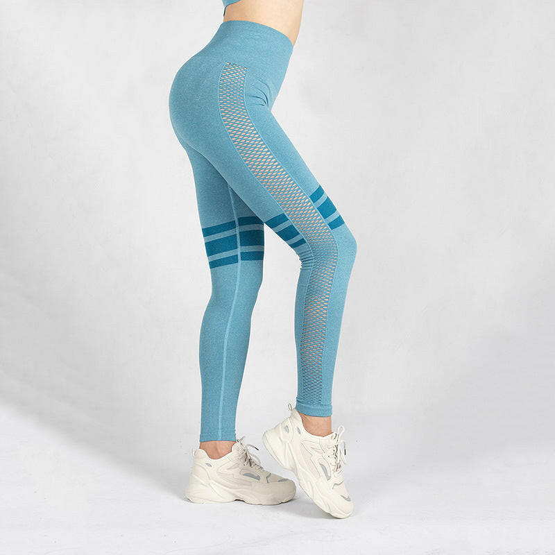 Hollow Mesh Breathable Yoga Pants.