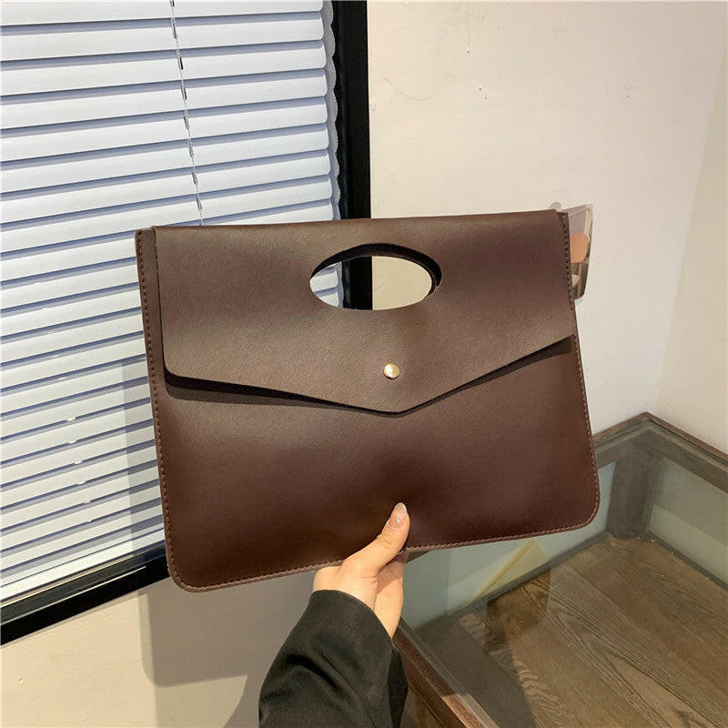 Women's Versatile Handheld Tote Bag With Large Capacity.