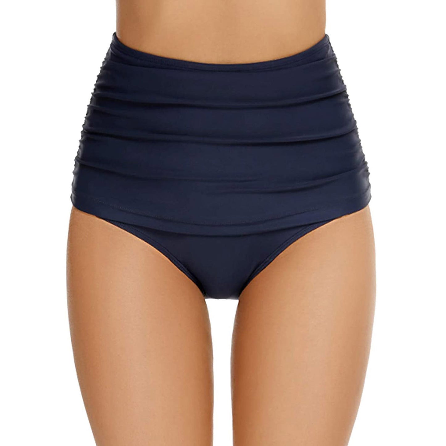 Women's Plus Size Hip Swimming Trunks Shorts Three-point Pants.