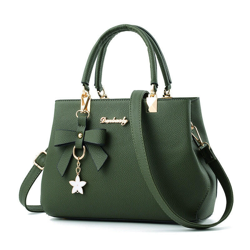 Women Shoulder Bag With Bowknot Star Pendant Totes Kashur Mart .