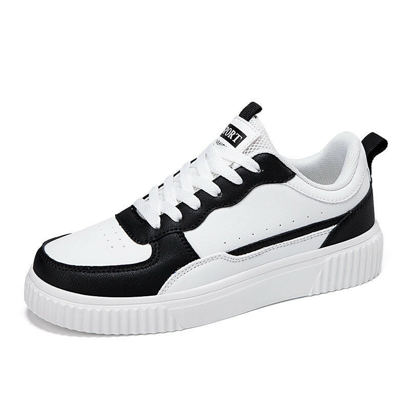 Breathable Versatile White Shoes Korean Style For Students.