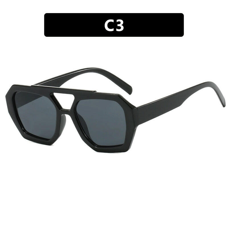 Ins Big Frame Leopard Sunglasses Summer Sunshade Beach Vacation Glasses.