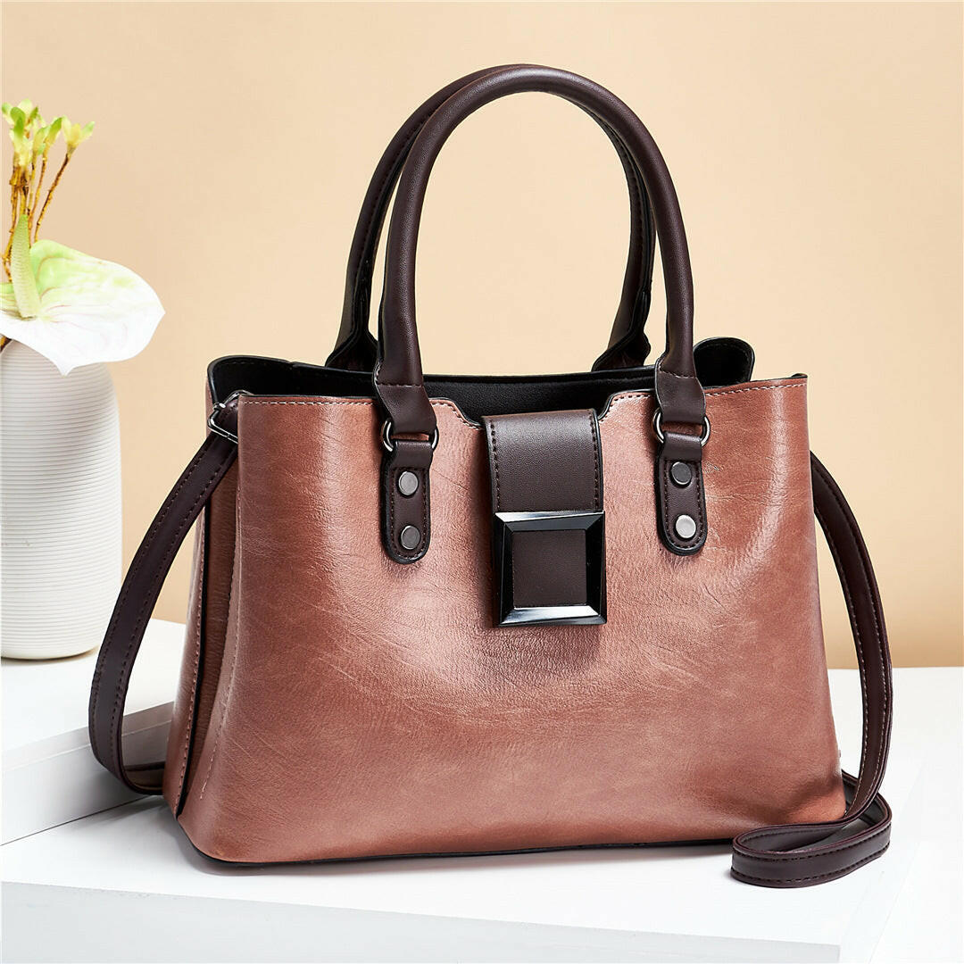 Women Shoulder Bag Big Buckle Handbags Work Daily Office Crossbody Bags Kashur Mart .