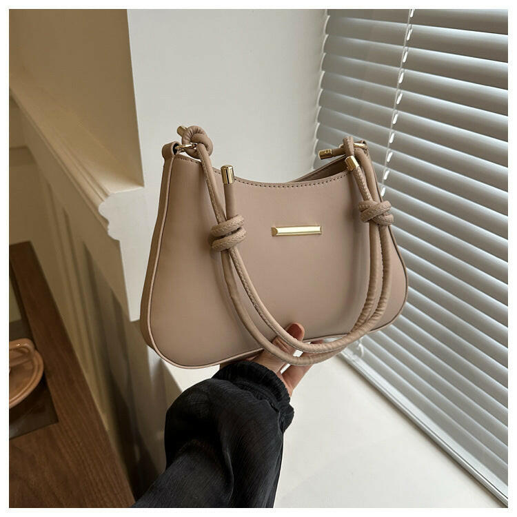 Women's High-end Hand-held Armpit Small Square Bag.